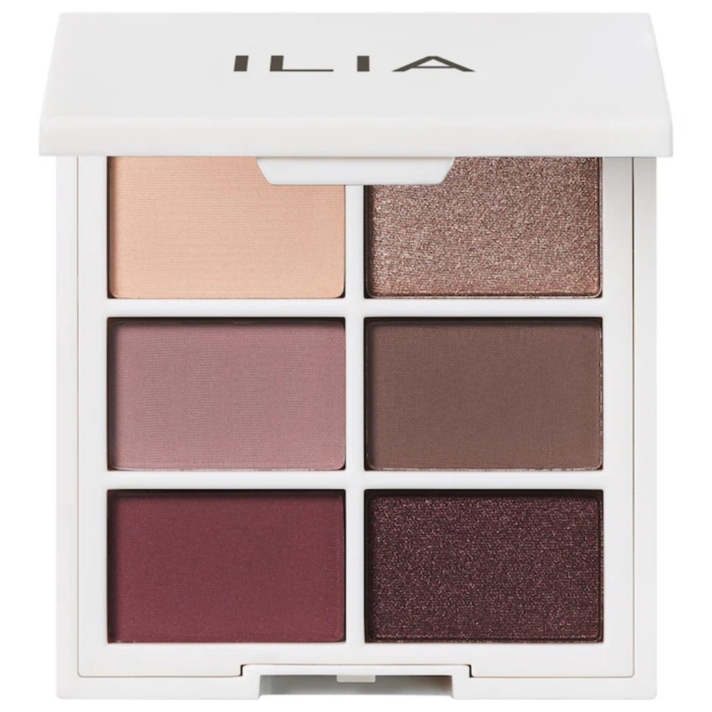 Cool Nude ILIA Necessary Eyeshadow Palette Neutral Plum Shades Brand New In Box
